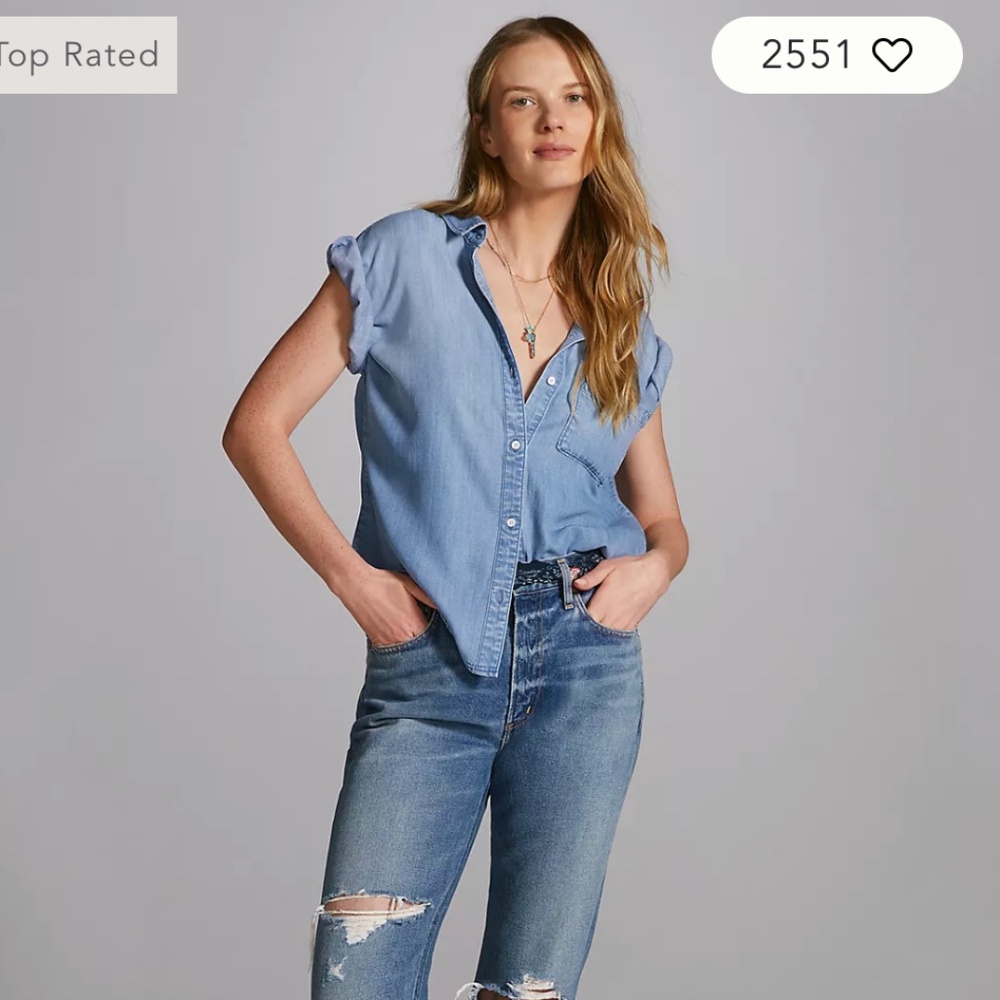 Cloth & Stone Breezy Buttondown Blouse